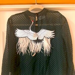 Stunning top blouse by Linea Italy